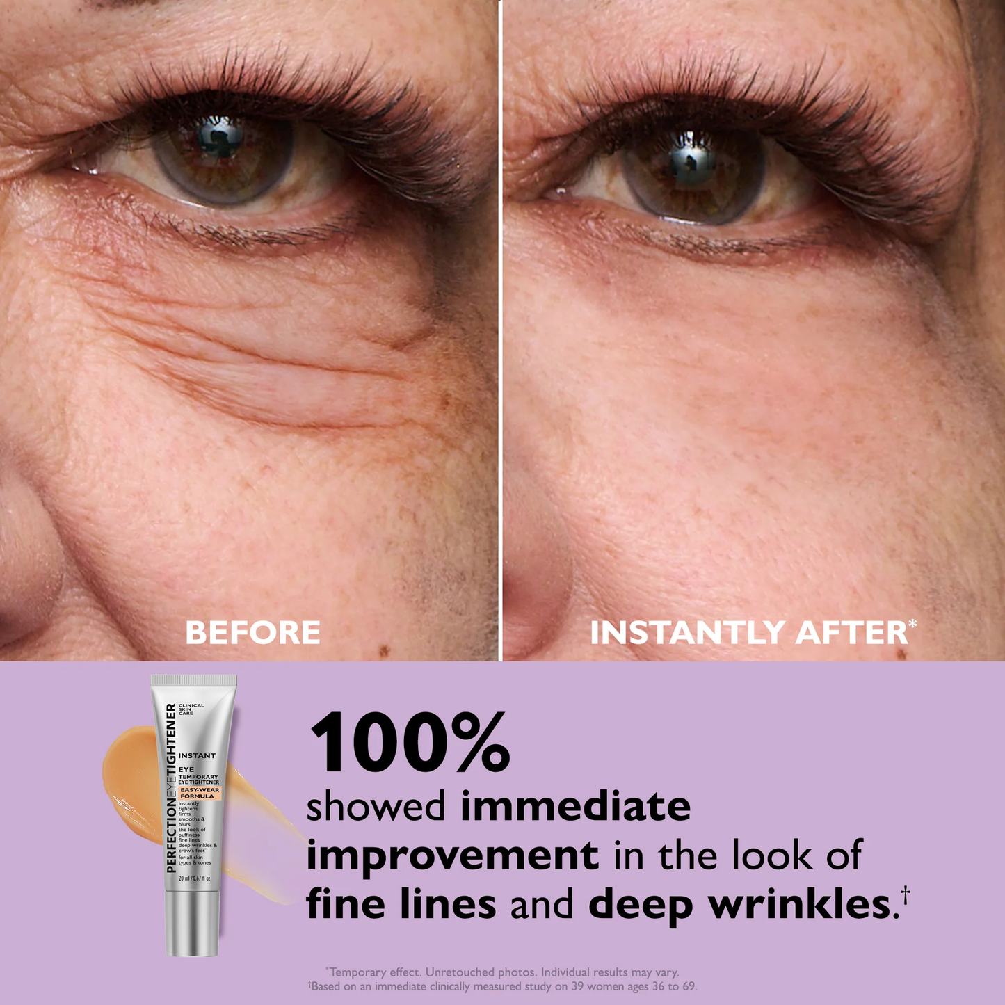 Sale Happening Now:70%OFF Instant Eye Tightener EasyWear Formula With Brush Free!