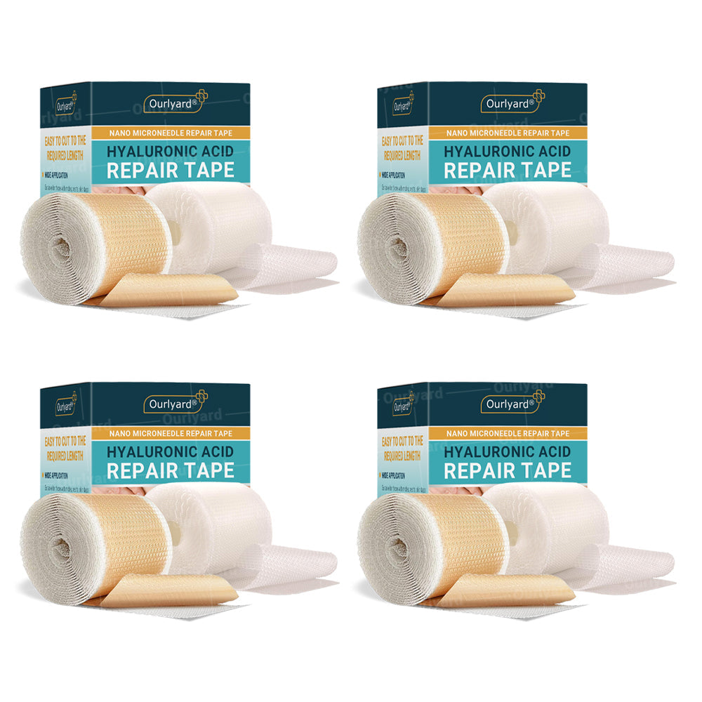 🍉Official Store |Ourlyard® Hyaluronic Acid Nano Microneedle Repair Tape🗽🎉(Treatment of old and new scars, reduction of surgical scars, stretch marks, keloids, acne, burns, warts, dermatomes and varicose veins)
