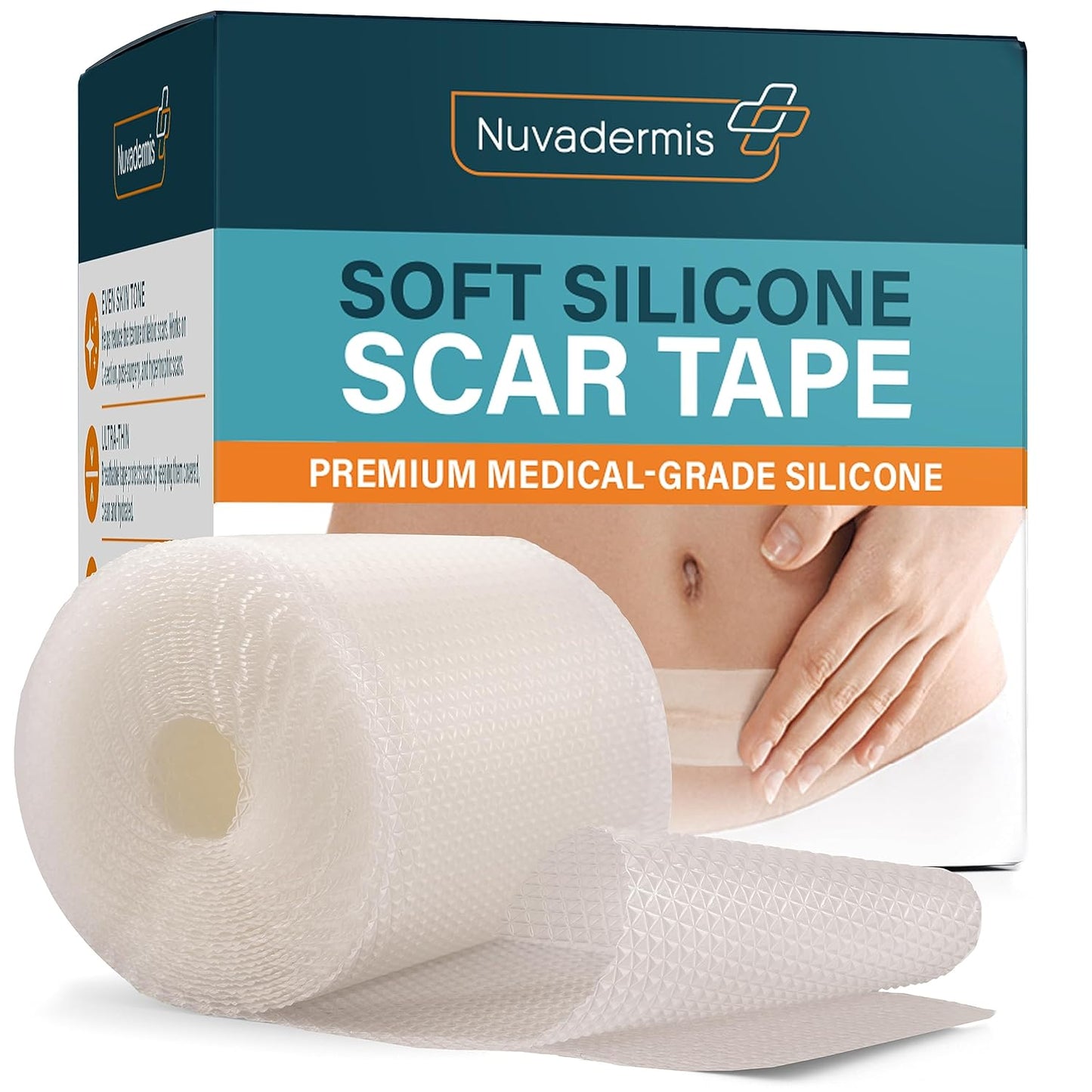 🍉Official Store |Ourlyard® Hyaluronic Acid Nano Microneedle Repair Tape🗽🎉(Treatment of old and new scars, reduction of surgical scars, stretch marks, keloids, acne, burns, warts, dermatomes and varicose veins)