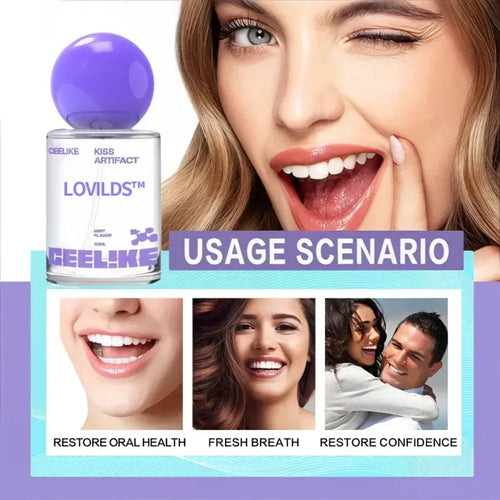 🍇3-Second Fresh Breath LOVILDS™ Probiotic Oral Spray | Fresh Breath & Oral Health That Hits Hard